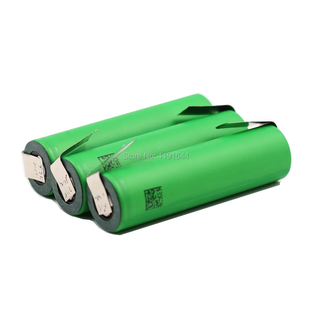 4 шт./лот ОРИГИНАЛ 3 6 V US18650 VTC4 2100mAh 30A разряда с никелевым контактным покрытием для