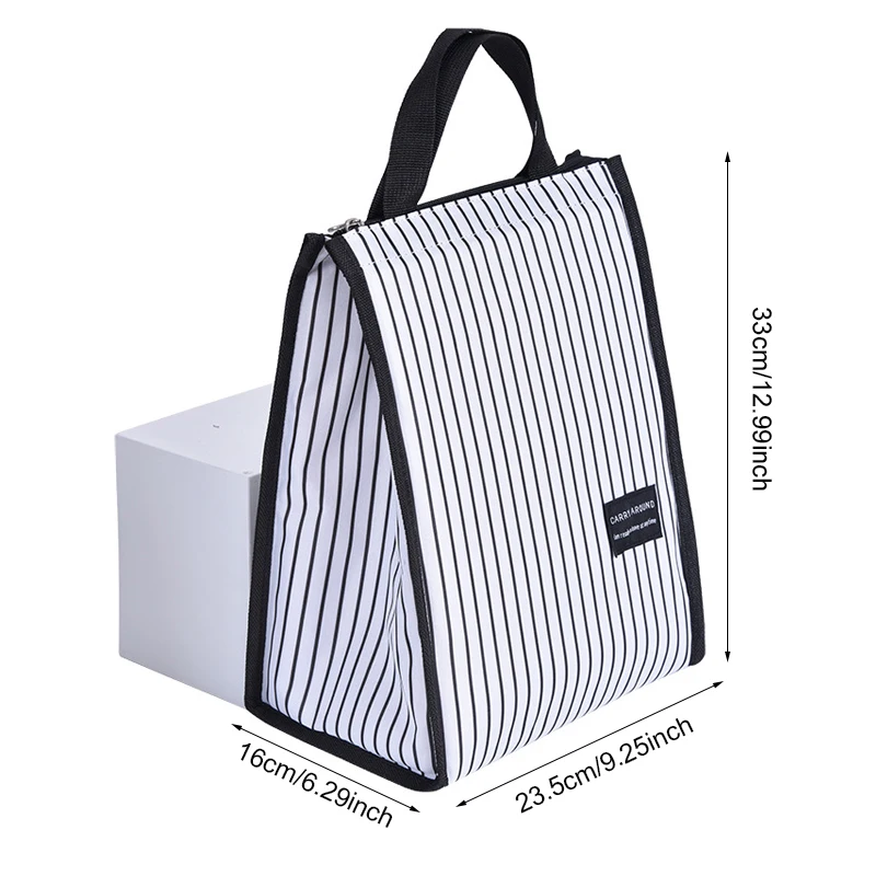 Нейлоновая Портативная сумка для ланча пикника изоляции свежих фруктов холодных