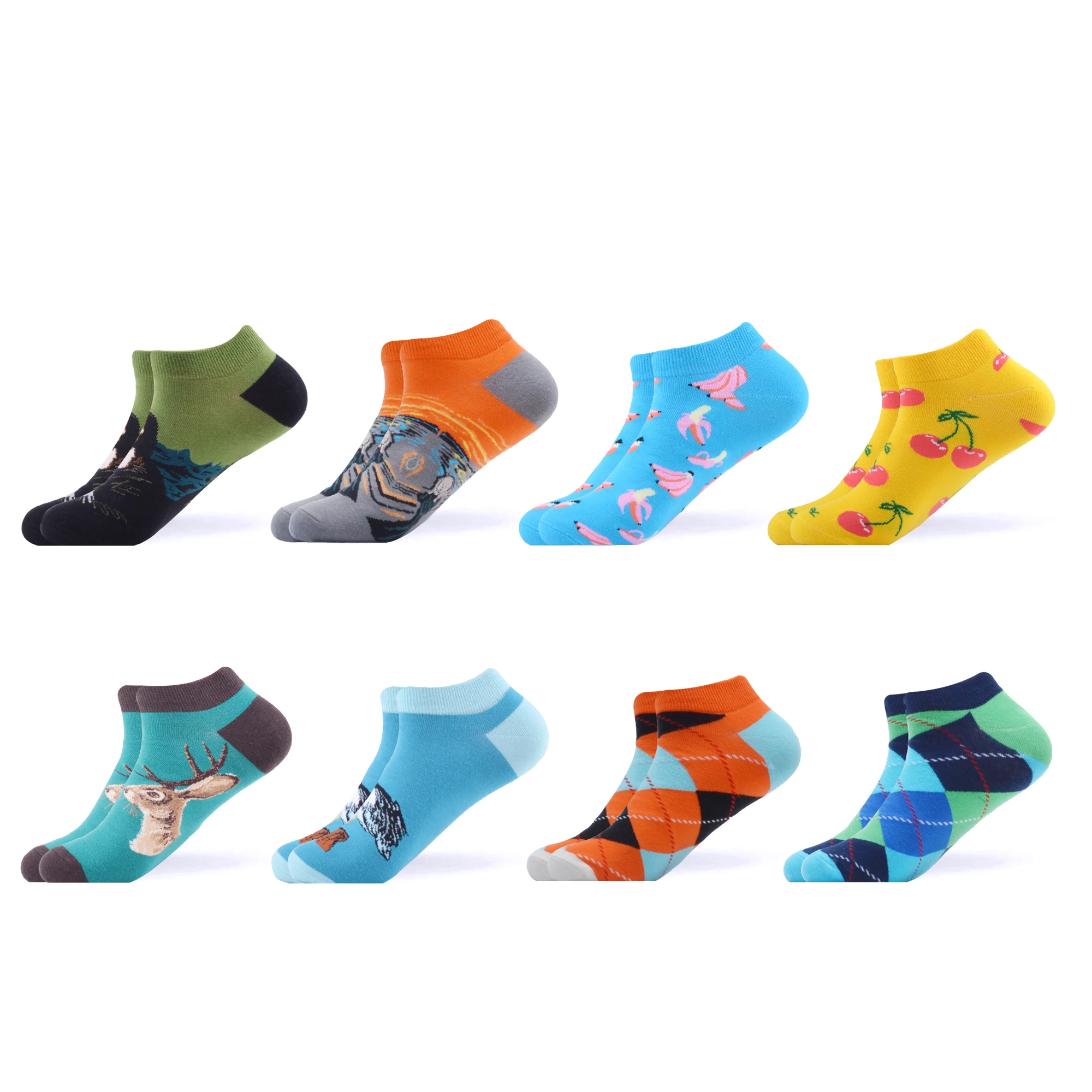 B05852 SANZETTI 5 пара/лот, Деловые женские носки harajuku calcetines hombre простой классический носок женские дышащие одноцветные хлопковые носки - Цвет: B05852