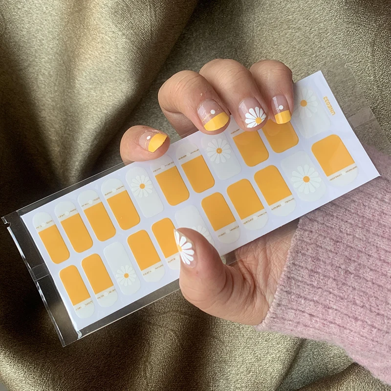 Многоцветные обертки для ногтей сделай сам полное покрытие наклейка