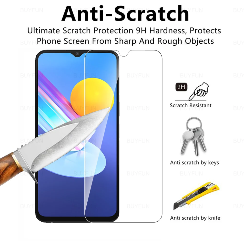 4in1 tempered glass for vivo y72 y52 5g camera lens protective film for vivo y 31 51 20 20i 1s 11 2019 screen protector glass free global shipping