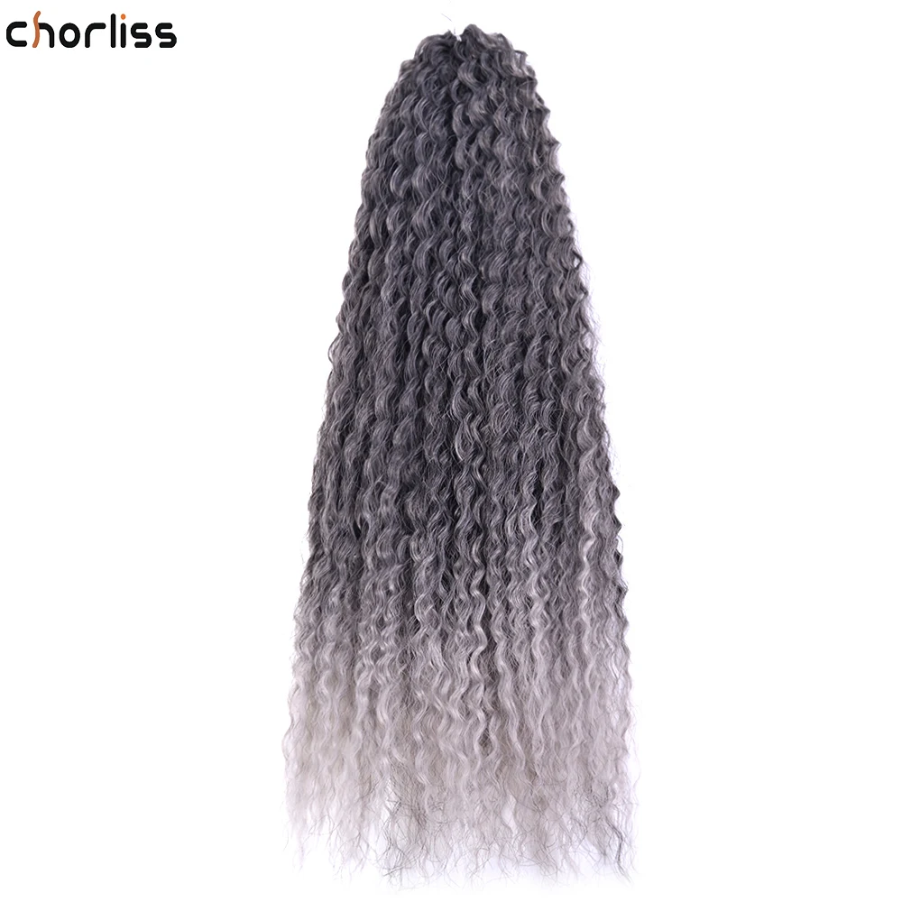 

20 Inch Afro Kinky Curly Synthetic Ombre Crochet Braiding Hair Black Brown Bug Marly Hair Synthetic Brazilian Hair Extensions