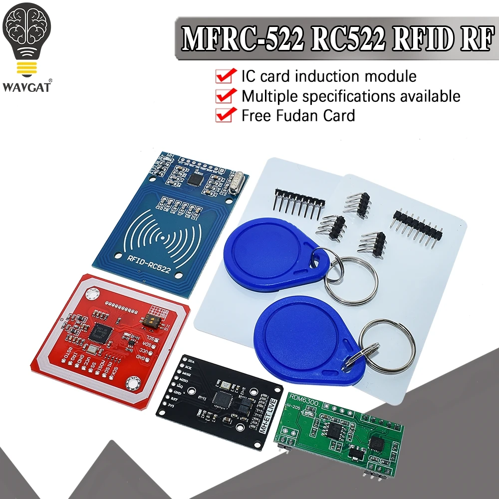Rfid модуль RC522 наборы RDM6300 S50 13 56 МГц 125 кГц 6 см с тегами SPI запись и чтение для arduino uno