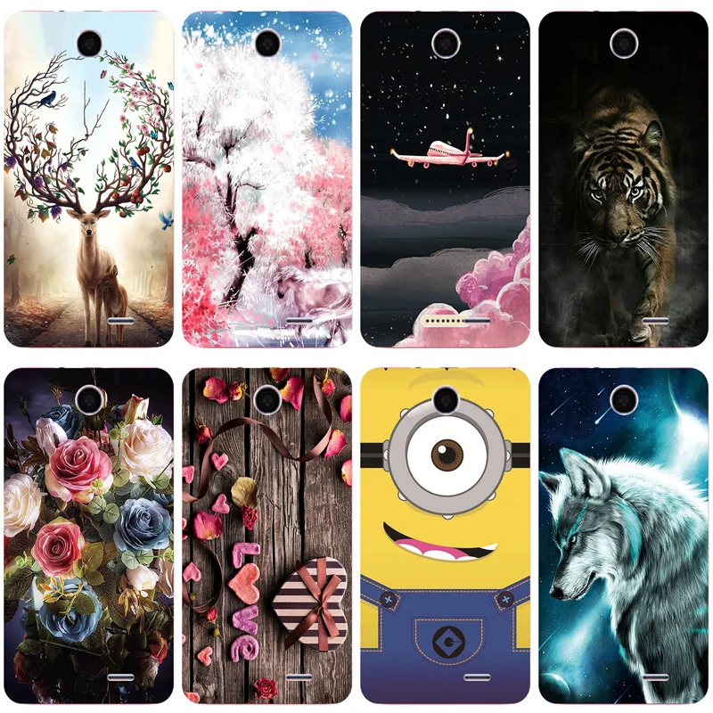 Оригинальный чехол для HTC Desire 310 310W D310W милые цветные листья цветы растения