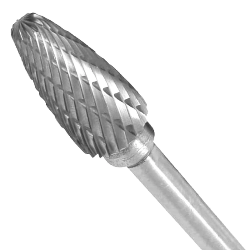 Double Thread Tungsten Steel Drill Bit Rotary Burr Grinding 3mm Handle Electric Grinder Accessories Head | Инструменты