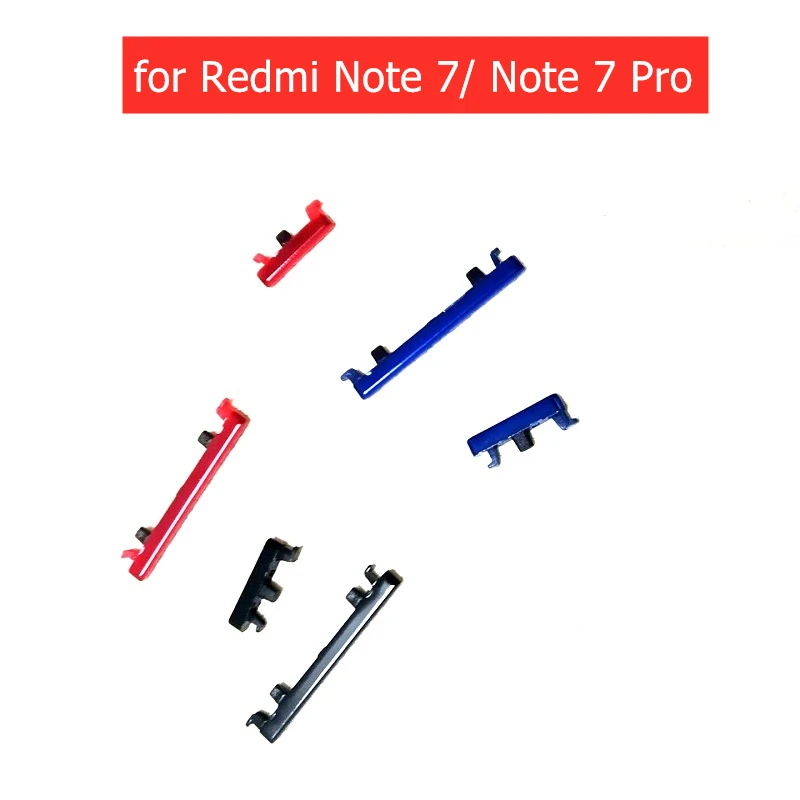 Кнопка регулировки громкости для Xiaomi Redmi Note 7/ 7 Pro Боковая кнопка включения и