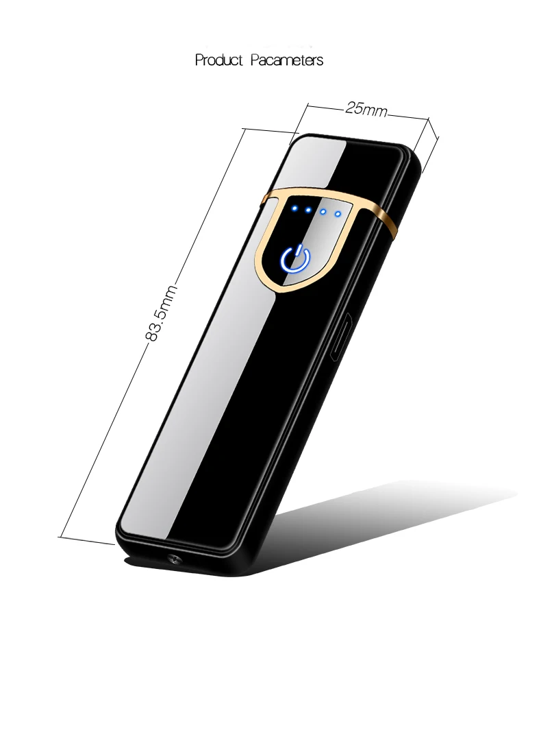 Encendedor гравировка буквы цифровой настраиваемый USB Elctronic зарядка Зажигалка сенсорный ветрозащитный Smok сигареты классический