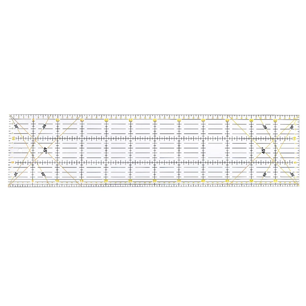 

3PCS Patchwork Ruler Quilting Tools Acrylic Fabric Cloth Ruler for Patchwork DIY Sewing Tools Quilting Templates Sewing Supplies