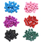 20 шт. 13х19 мм, пластиковая основа для фрезерования ногтей, шлифовальные колпачки, электрическая с резиновой рукояткой, полировальная дрель для кутикулы, инструмент для кутикулы ног