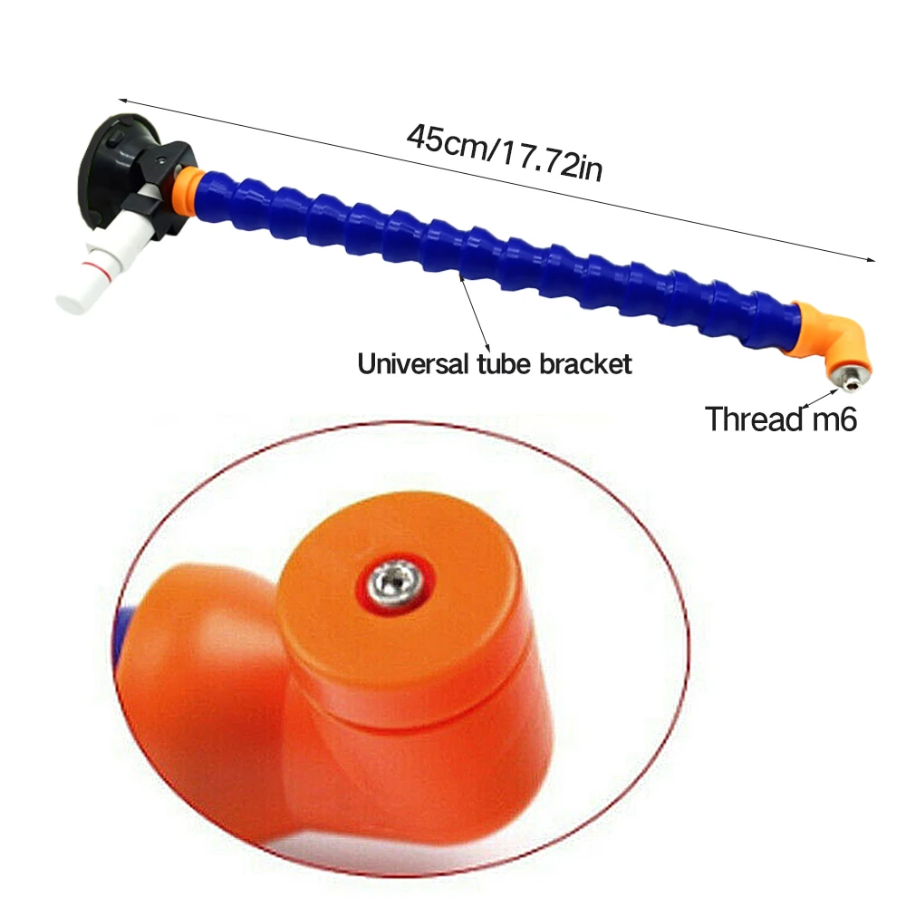 Сверхмощный ручной насос на присоске с гибкой подставкой для PDR светильник