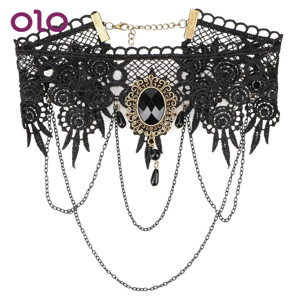 Ожерелье OLO для косплея Стразы фетическое ожерелье секс-игрушки пар взрослых