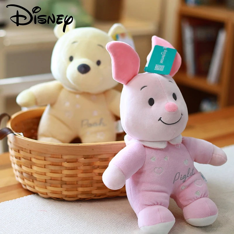 

Disney Mickey Mouse Minnie Plush Toys Winnie the Pooh Stuffed Doll 30cm Donald Duck baby Comfort doll kawaii toys for kids gift