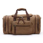Многофункциональный Холщовый вместительный мужской ручной чемодан, дорожные спортивные сумки, Холщовая Сумка для выходных