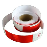 reflective car safety warning stickers waterproof adhesive conspicuity tape for trailer outdoor car trucks night driving