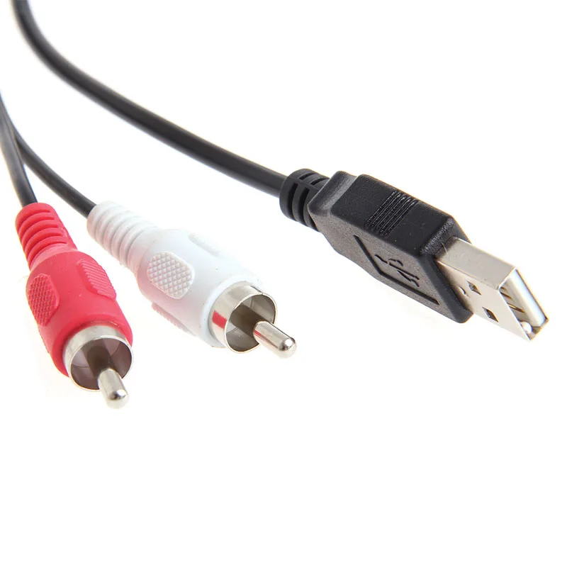 Автомобильный Удлинительный кабель с интерфейсом RCA USB разъем 2RCA на 3 5 мм Мама