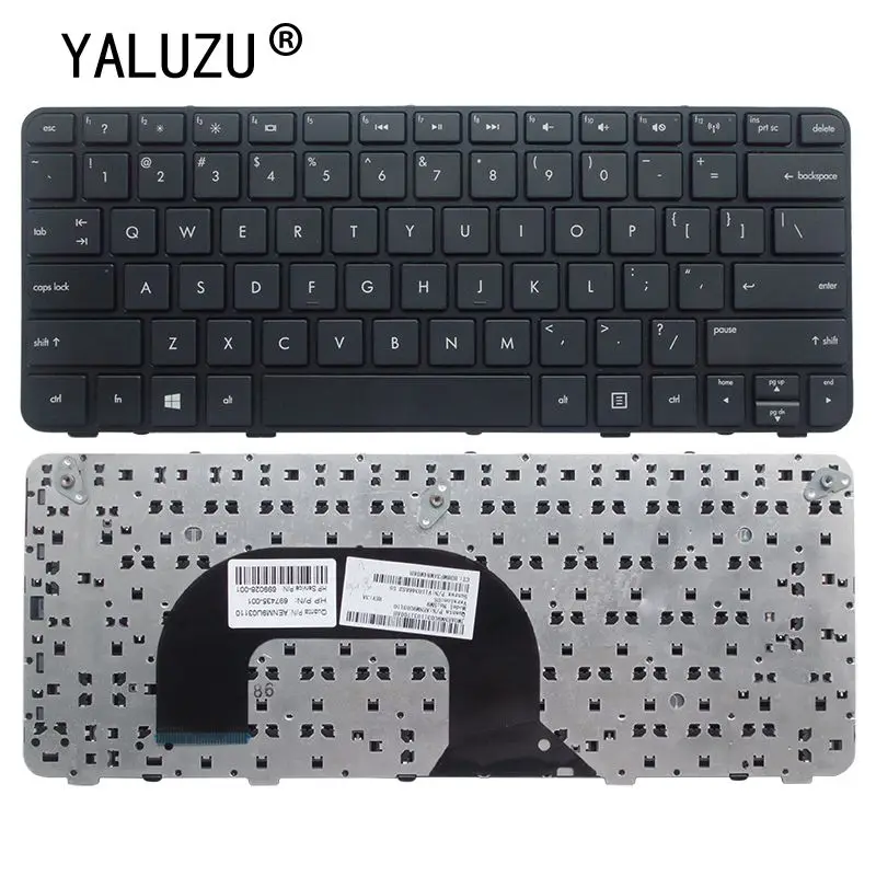 Teclado para Computador Laptop hp Pavillon Dm1 Dm14000 Dm1-4100 Teclado de substituição