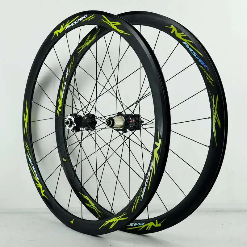 700C дисковый тормоз велосипедные колеса дорожный велосипед сплав 40 мм клинчерная