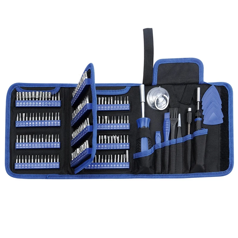 

170 in 1 Magnetic Screwdriver Kit,Multi-Function Professional Repair Tool Set with Portable Oxford Bagfor Phone,PC,Watch