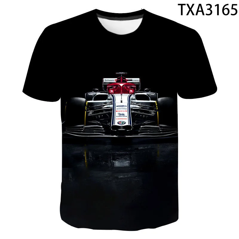 Полиэстер Футболки Формула 1 для взрослых и детей