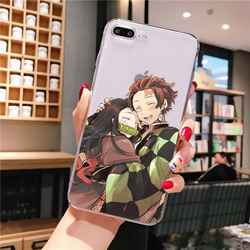 Yinuoda Demon Slayer Kimetsu No Yaiba чехол для телефона iPhone 8 7 6 6S Plus X XS MAX 5 5S SE XR 11 pro