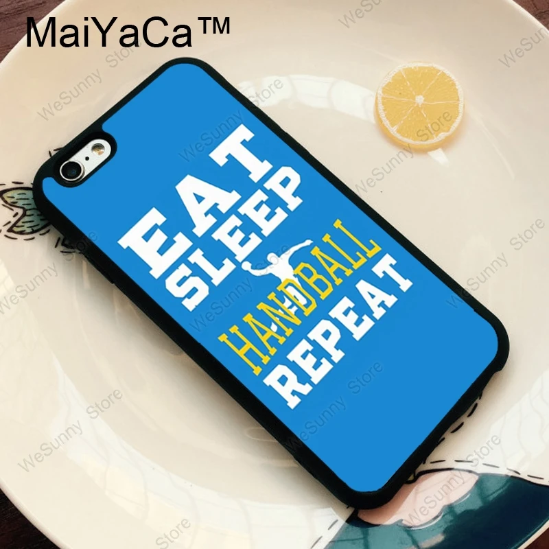 MaiYaCa гандбол Спорт ТПУ чехол для iPhone 11 Pro MAX X XR XS MAX 6 6s 7 8 Plus 5S задняя крышка Coque