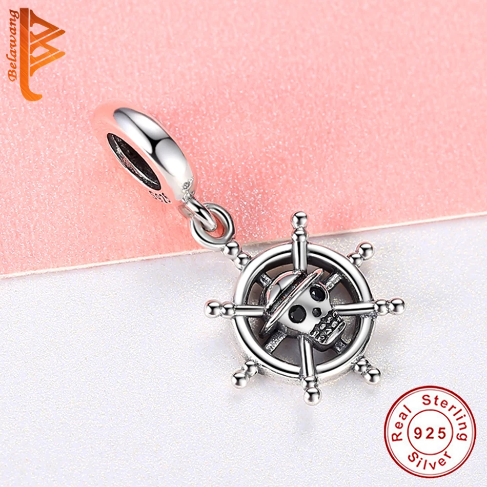 Модный кулон в виде черепа Очаровательные бусы подходит для браслета ожерелье