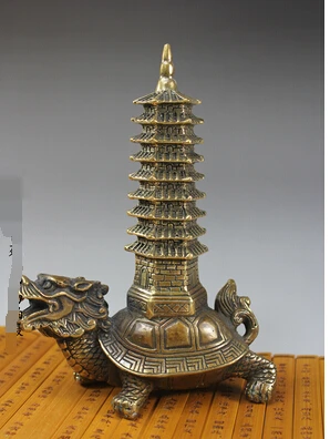 Бронзовый Украшения латунь старинные коллекционные вещи китайский bentota дракон