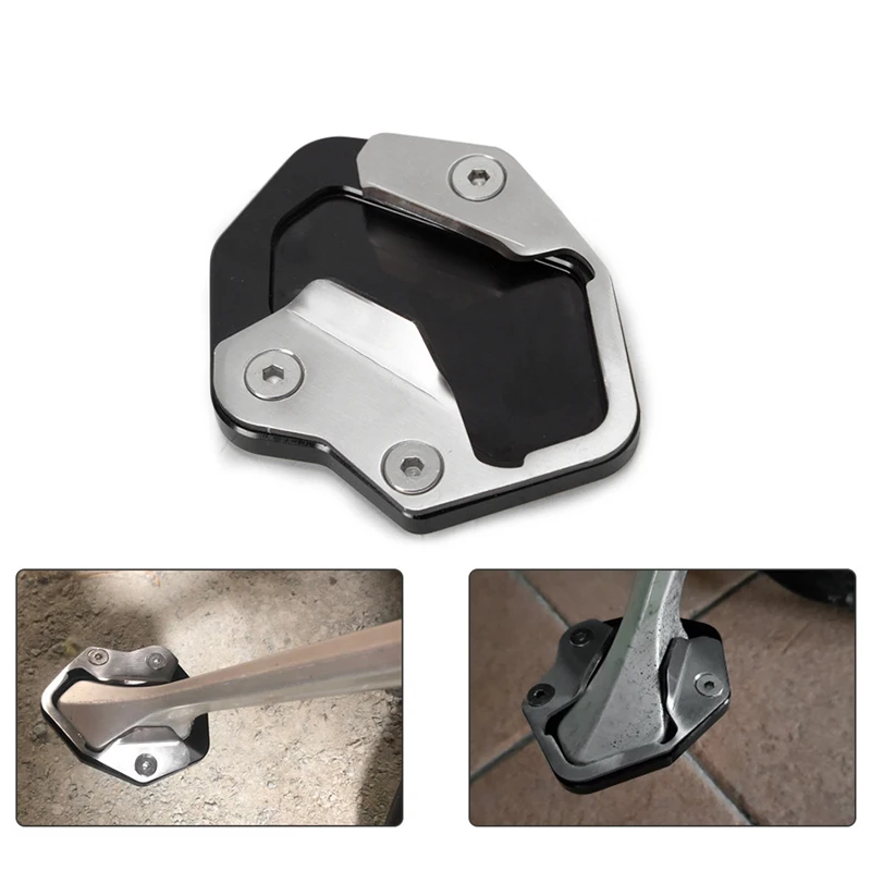 Kickstand Sidestand Support Plate Extension Enlarger Pad for Triumph Tiger Xc 800 800Xc 800Xrx Models 13-19 Motorcycle Accessori |