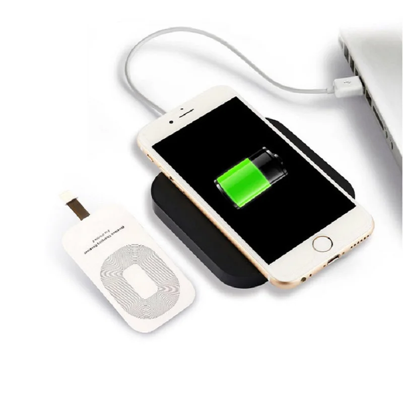 2018 Беспроводное зарядное устройство Qi Sans Fil портативное для телефона Samsung с Micro USB |