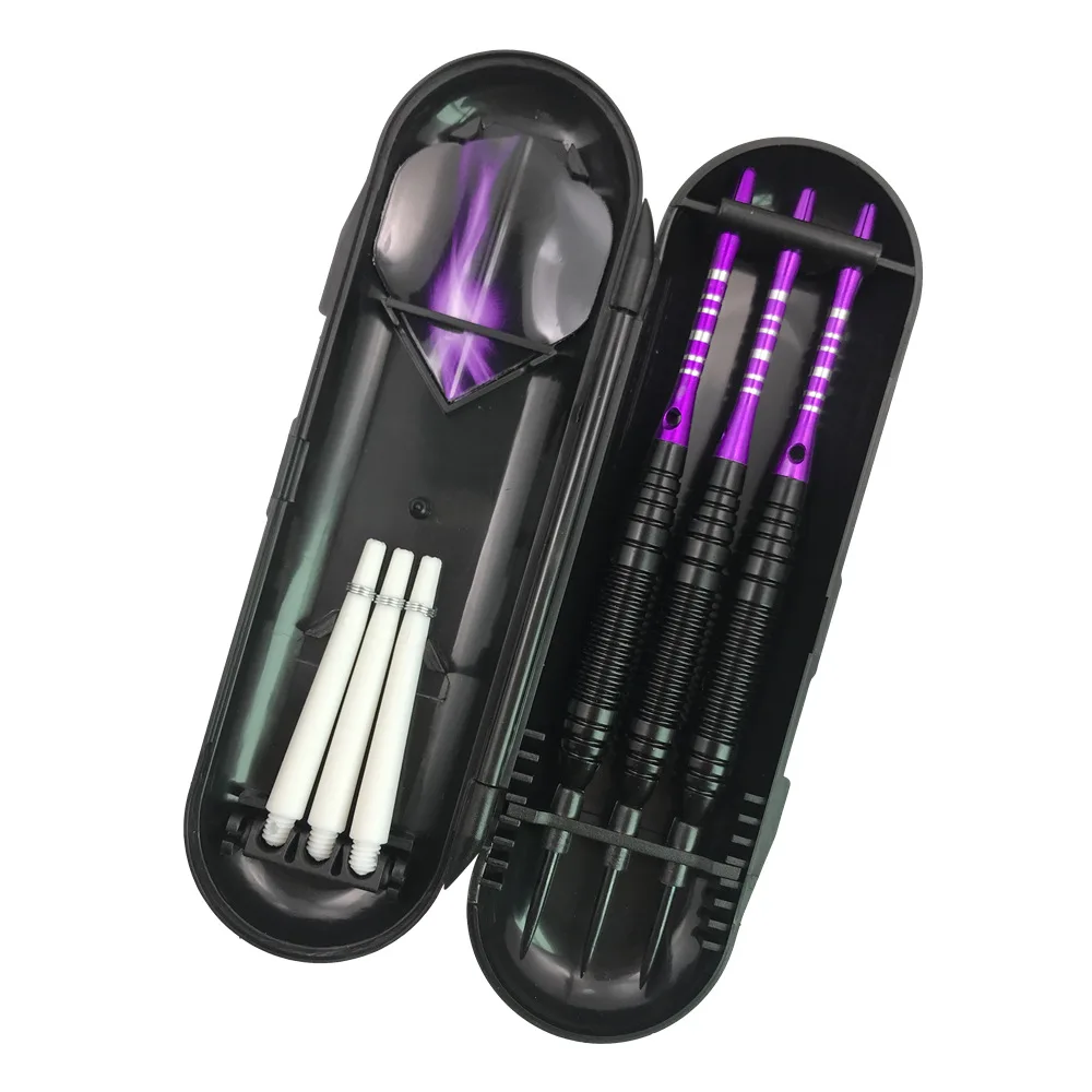 3pcs/set Professional Darts Free Carry Box GOODARTS 21g Black Golden Color Steel Tip With Brass Shafts | Спорт и развлечения
