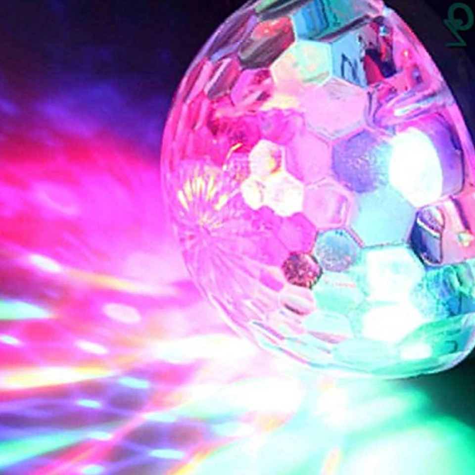 Светодиодный диско светильник сценического s шар звуковая активация лазерный