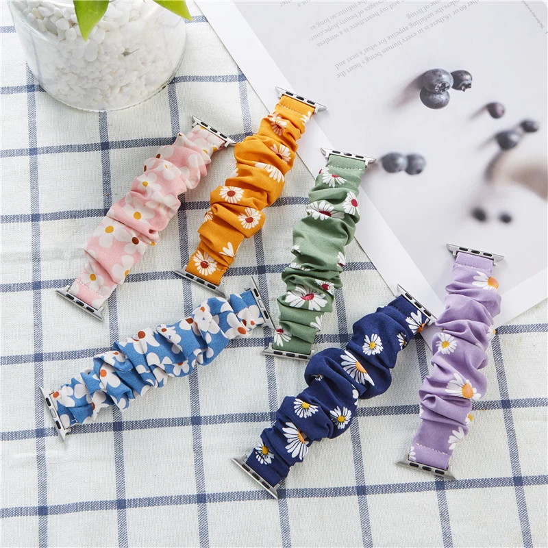 Ремешок резиновый для Apple Watch Series 8 7 6 SE 5 4 Band уникальный эластичный браслет iwatch 45 мм