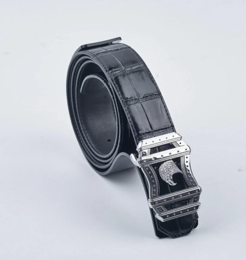 

BILLIONAIRE belts cowhide men 2021 new fashion England high quality Comfortable big size pattern buckle Free shipping