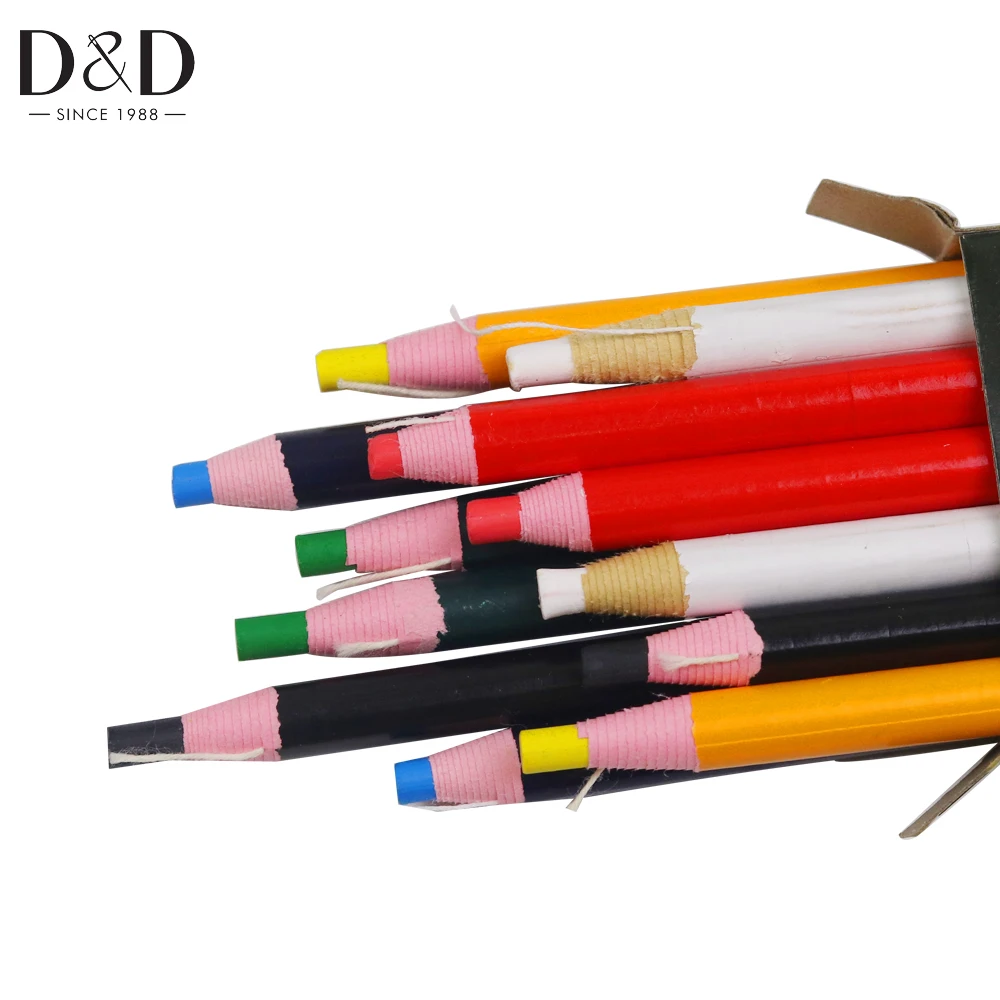 

6pcs/Set Cut-free Sewing Tailor's Chalk Pencils Fabric Marker Pen Sewing Chalk Garment Pencil for Tailor Sewing Accessories