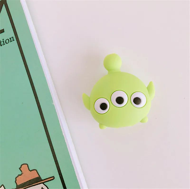 Универсальный мультяшный милый USB кабель протектор для huawei Органайзер