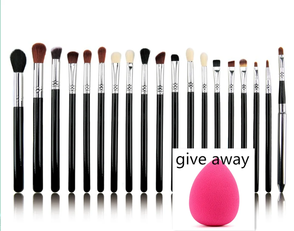 

Новинка, 19 кистей для макияжа, полный набор блестящих теней для век, подводки для глаз