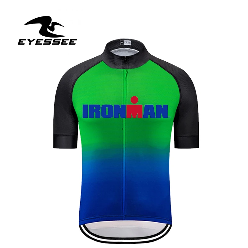 jersey IRONMAN, велосипедные майки, топы для гонок, велосипедная одежда, Ropa Ciclismo, короткий рукав, mtb, велосипед, Джерси, рубашка, Майо, Ciclismo - Цвет: jersey
