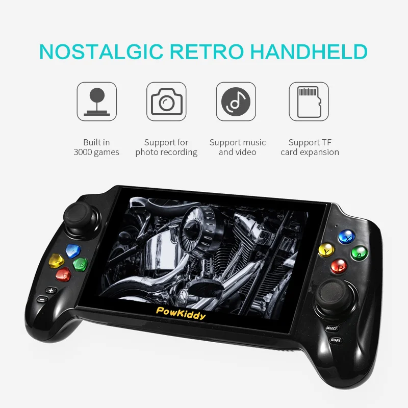 

Новинка, портативная игровая консоль 3000 в 1 в стиле ретро, Карманная игровая консоль, ручной плеер для детей, подарок, ручной