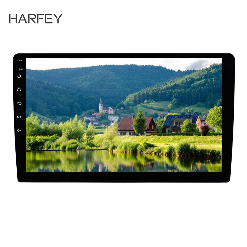 Harfey Универсальный Android 8 1 HD 10 &quotАвтомобильный мультимедийный плеер GPS Bluetooth