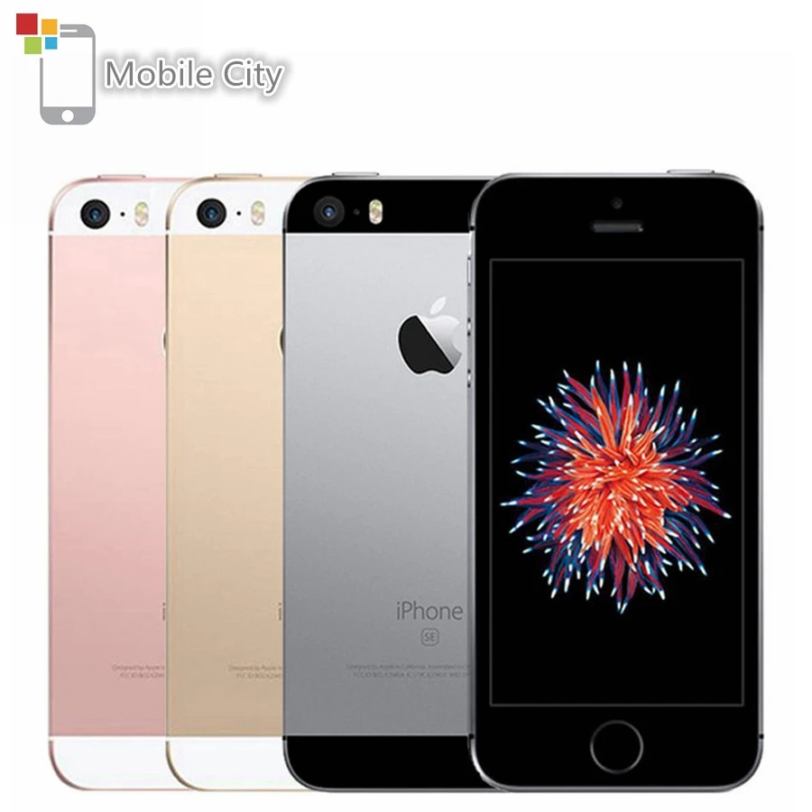 

Apple iPhone SE Dual-Core IOS 4G LTE Mobile Phone 12MP 4" 2GB RAM 16/64GB ROM Fingerprint Touch ID Original Unlocked Smartphone