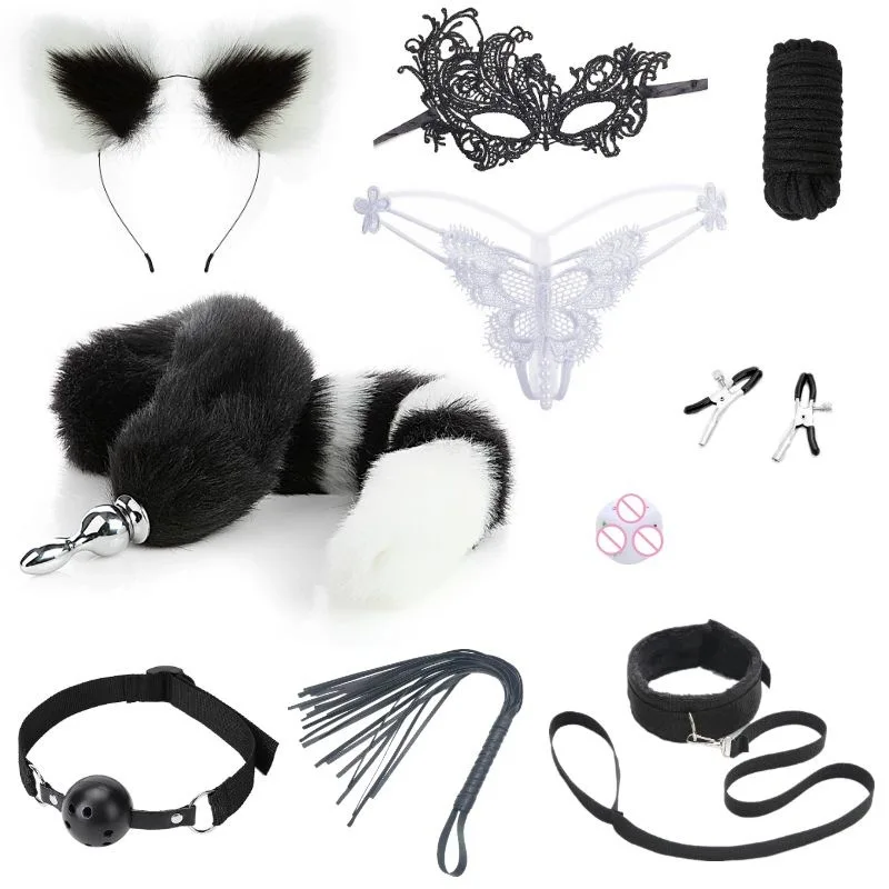 

Набор из 10 предметов для интима, шариковый зажим с храповым механизмом, товары для взрослых, набор игрушек для тренировок