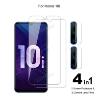 for honor 10i camera lens film tempered glass screen protectors protective guard hd clear