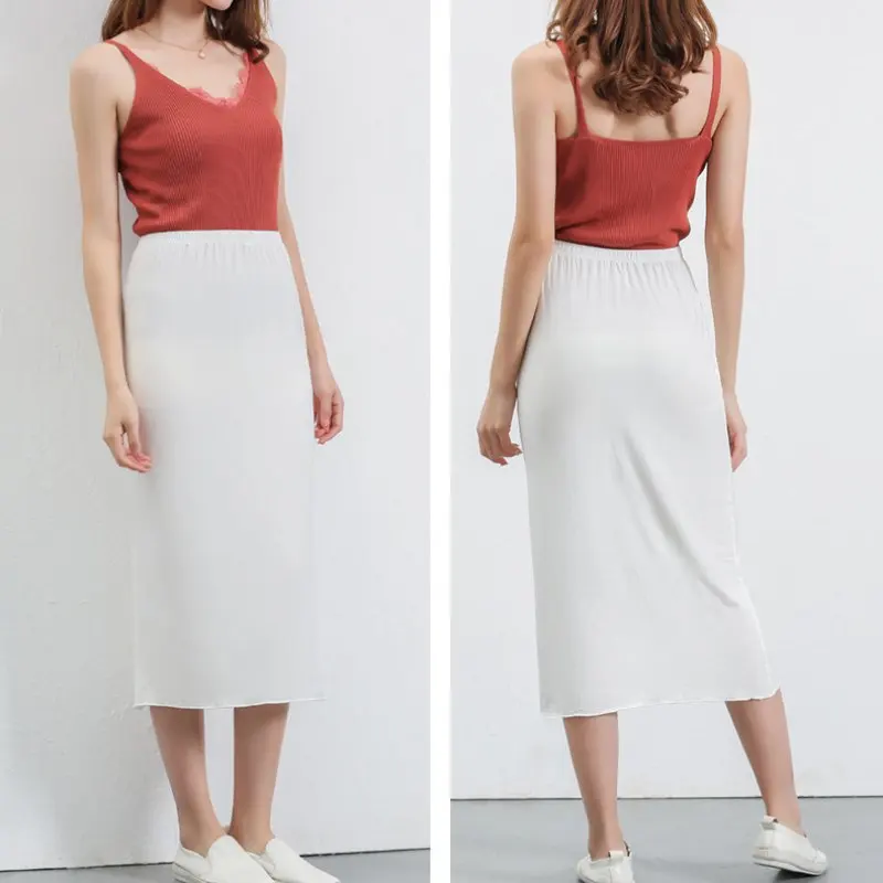 Х Женская юбка женская Модальная Сексуальная Однотонная юбка-карандаш в длинном