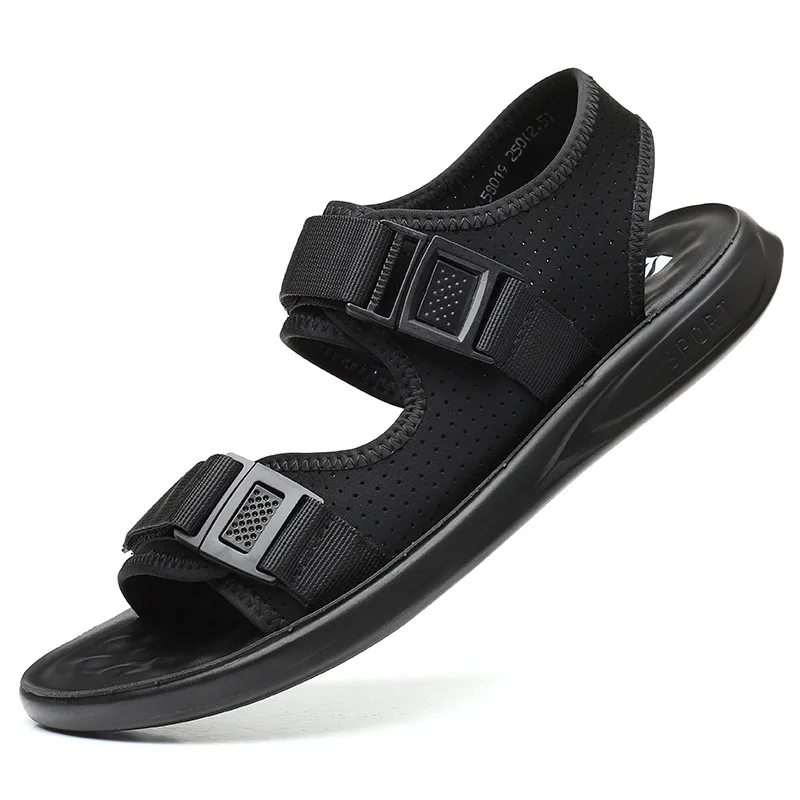 

Men Light Bottom Casual Sandals Summer Man Flip Flops Sandals Dual Purpose Beach Shoes Comfortable Non-Slip Sandals Men