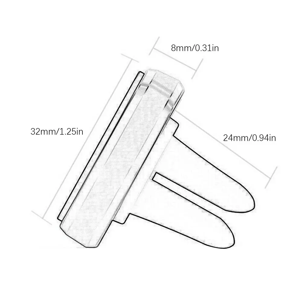 

Air Outlet Magnetic Universal Bracket Snap-On Car Phone Holder Car Vent Navigation Snap-On Mobile Phone Bracket