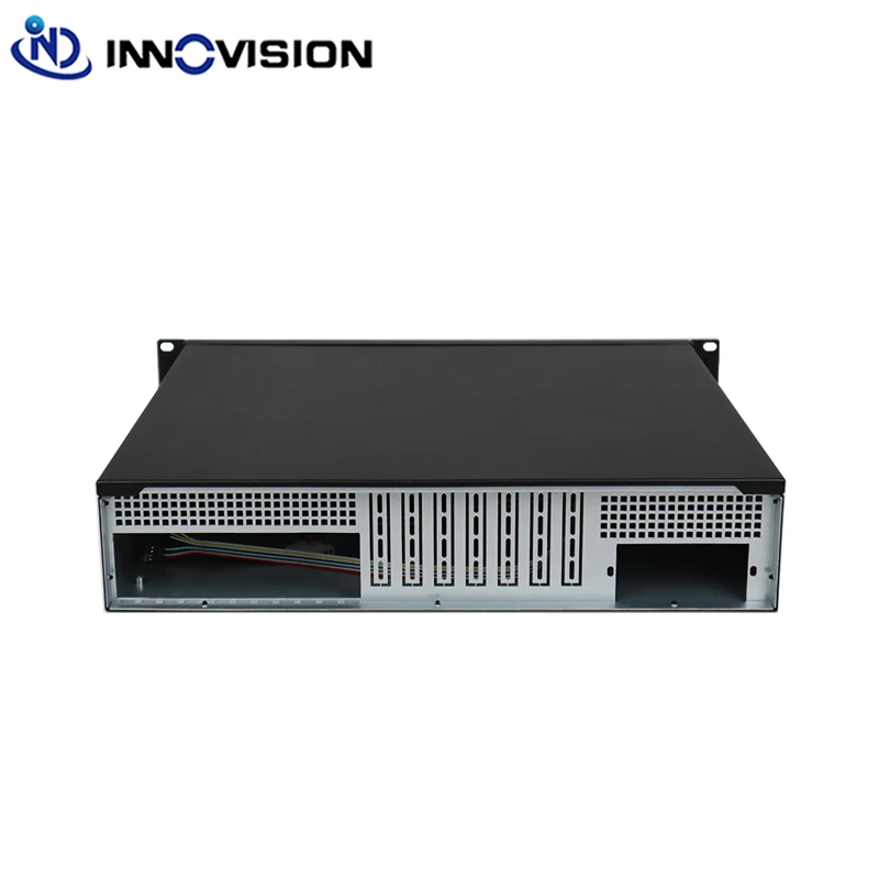 Functional  2U rack mount chassis RC2400W,support Mirco ATX server motherboard enlarge