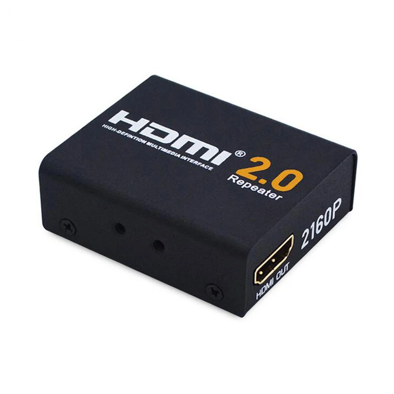 4K x 2K 2 0 HDMI Ретранслятор удлинитель 1080P 3D Кабель-адаптер Усилитель сигнала