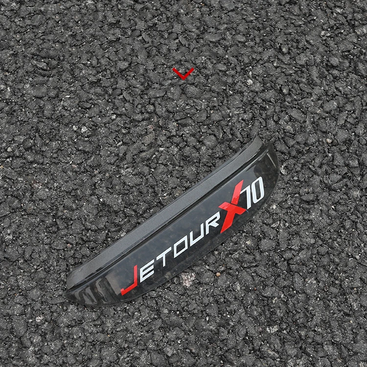 

Lsrtw2017 Car Rearview Rain Shade Brow for Chery Jetour X70 2018 2019 Rear Mirror Trims Accessories Auto