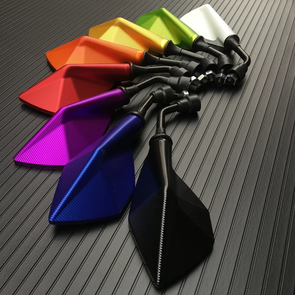 Зеркало заднего вида для мотоцикла 2 шт./пара 10 мм выпуклое зеркало