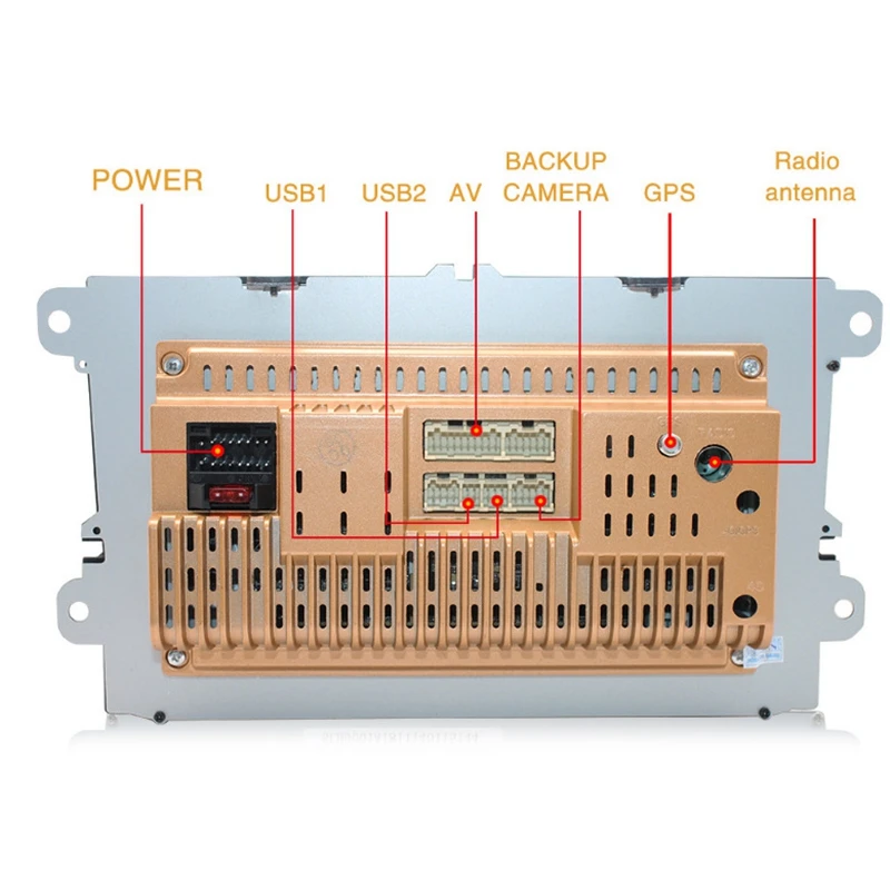 Автомобильный мультимедийный плеер 9 дюймов 2 Din Android 8 1 GPS-навигация | Автомобили и